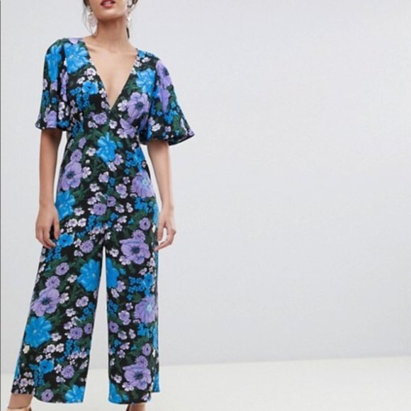 ASOS Pants - ASOS Floral Tea Jumpsuit 4
